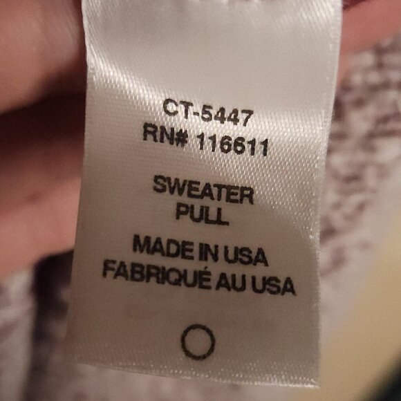 Amadi Womens Maroon Mixed Material Sweatshirt Large - Picture 5 of 6